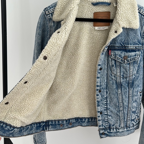 Levi’s Sherpa Premium Jean Jacket - S - Picture 4 of 8